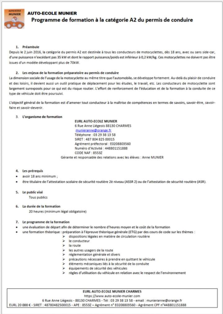 Nos programmes de formation à Charmes