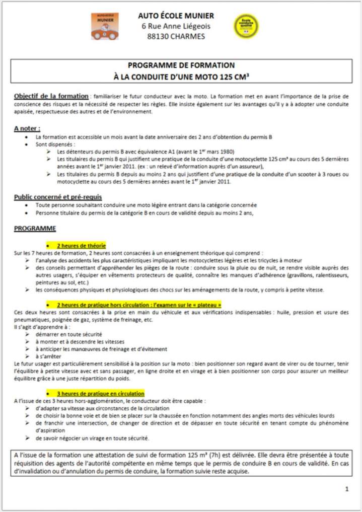 Nos programmes de formation à Charmes